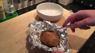 Easy Way To  Quick Crispy Baked Potato in Under 30 Mins [upl. by Adelheid473]