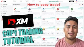 XM Copy Trading Tutorial  How to Copy Trade [upl. by Comethuauc]