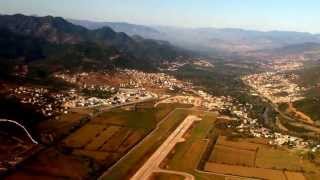 Atterissage à Bejaia  Merveilleux panoramaMOV [upl. by Liddie636]