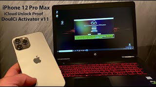 iPhone 12 Pro Max  DoulCi Activator v11 iCloud Unlock Proof 05122021 [upl. by Ihcalam741]