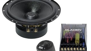 Gladen Audio ZERO 165 Распаковка Unpacking [upl. by Ocko]