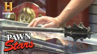 Pawn Stars Medieval Mace Season 9  History [upl. by Atineb]