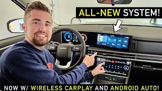 NEW Hyundai amp Kia ccNC Infotainment System WIRELESS CarPlay amp Android Auto Review amp Tutorial [upl. by Milburn]