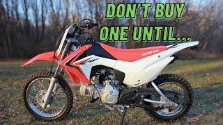 Honda CRF110F Review Cold Start amp What To Look For [upl. by Bang]