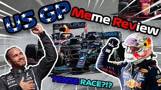 F1 2021 United States GP Meme Review  CLOSE RACE [upl. by Ardnuassac]