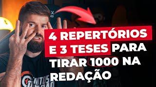 4 REPERTÓRIOS E 3 ARGUMENTOS CORINGAS PARA A SUA REDAÇÃO DO ENEM [upl. by Manly]