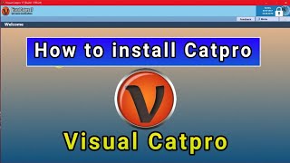 How to Reinstall  Install the Visual Catpro [upl. by Prudy15]