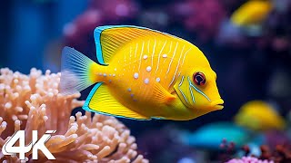 NEW 11HRS Stunning 4K Underwater Wonders  Relaxing Music  Coral Reefs Fishamp Colorful Sea Life [upl. by Balmuth]