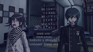 ASMR Sleeping beside a snoring Kokichi and a tired Shuichi Kokichi x Shuichi x Listener Sleep aid [upl. by Marzi434]