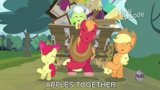 Apples to the Core with lyrics  My Little Pony  Friendship is Magic Song [upl. by Thaine90]