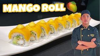 MANGO ROLL  IDEA SUSHI [upl. by Malarkey855]