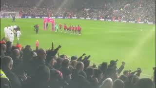 Incredible atmosphere at Elland Road as Man Utd win 42 against Leeds  From the stands leemun [upl. by Peer]