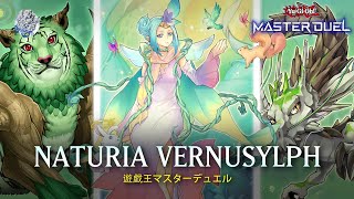 Naturia Vernusylph  Naturia Beast  Ranked Gameplay YuGiOh Master Duel [upl. by Aihtnys378]