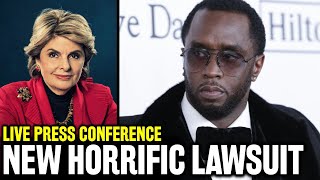 BREAKING New HORRIFIC Diddy Lawsuit Live Press Conference With Gloria Allred [upl. by Dolli529]