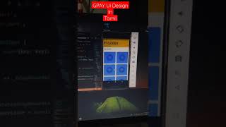 📱📱📱Gpay UI design in Flutter in Tamil  SyntaxTube Learn some new topics in flutter Tamil shorts [upl. by Epstein283]