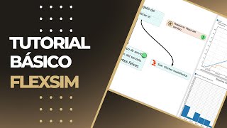 Tutorial Básico FlexSim – Fase 3 Construir un modelo con 3D y Process Flow [upl. by Airrehs33]