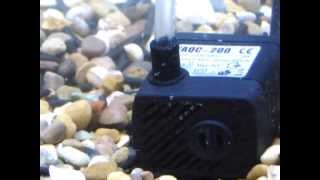 Submersible Aquarium Pump AQC200  All Pond Solutions [upl. by Engamrahc]