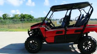 2013 Teryx4 RED LE With 16 inch MSA M20 Kore Wheels and 30quot Moto MTC Tires Lift and Winch [upl. by Cathi]