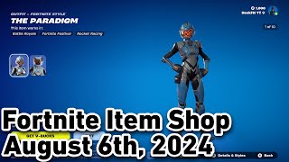 SUPER RARE amp EXCLUSIVE THE PARADIGM SKIN IS BACK amp NEW ICON EMOTE Fortnite Item Shop [upl. by Sorenson869]