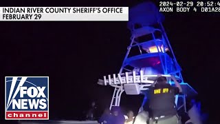 WATCH 24 migrants apprehended off Florida coast [upl. by Hteazile]