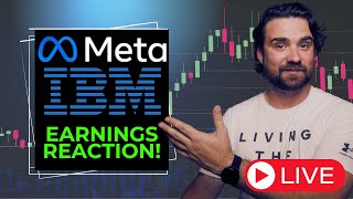 Live Earnings Reaction Meta Platforms IBM Stock [upl. by Baelbeer]