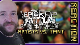 ERB  quotArtists vs TMNTquot Reaction I The NuRetro Gamer [upl. by Suolkcin63]