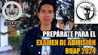 CURSO GRATUITO PARA EL EXAMEN DE ADMISIÓN BUAP 2024 🔥 CUEP  TORETO1309 [upl. by Etneciv]