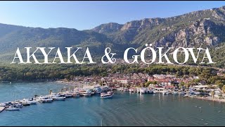 AKYAKA amp GÖKOVA 🇹🇷 4K DRONE Relaxing Views [upl. by Jacklyn]