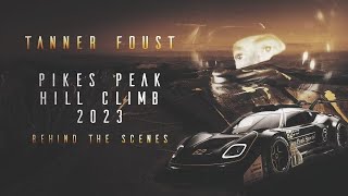 BTS of the 2023 Pikes Peak Hill Climb  Tanner Foust and the Radford Type 622 quotPikes Peak Specialquot [upl. by Candie]