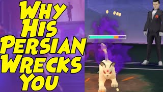 Why Is Giovannis PERSIAN Beating Your Pokemon Before Even 1 Charge Attack POKEMON GO [upl. by Kerred457]