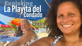 Family Exploring La Playita del Condado in San Juan PR [upl. by Nerty]