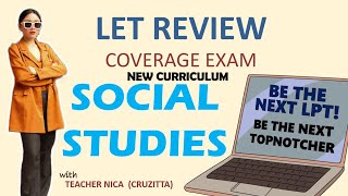 LET COVERAGE  SOCIAL STUDIES  SCIENCE MAJOR  LET REVIEW  NEW TOS [upl. by Arymas]