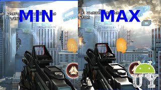 Como modificar la calidad gráfica en juegos Android  diferencias  Andro UY [upl. by Adniled]