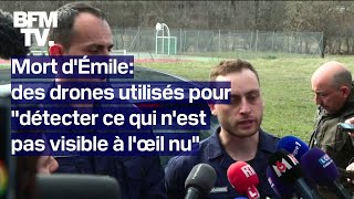 Le point presse des enquêteurs après la découverte des ossements du petit Émile [upl. by Gittle]