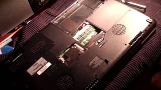 Upgrading RAM Toshiba Satellite P500 [upl. by Annavahs]