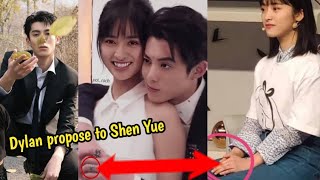 Dylan Wang Propose Marriage to Shen Yue in Public at The street of Seoul  confirmed news [upl. by Abie753]