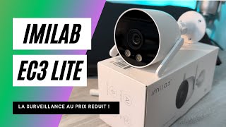 IMILAB EC3 LITE  la surveillance avec juste ce quil faut [upl. by Raines]