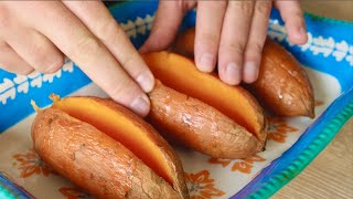 💯 You will not stop eating sweet potato if you cook it this way Easy dinner recipe » vegan [upl. by Rhea]