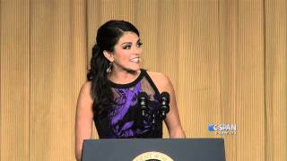 Cecily Strong complete remarks at 2015 White House Correspondents Dinner CSPAN [upl. by Alburga]