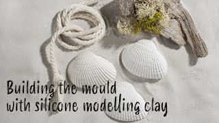 Building the mould with silicone modelling clay  DIY Tutorial [upl. by Diraf]