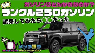 【ランクル250試乗】ランドクルーザー250のガソリンエンジンに試乗できた。ただやっぱり気になるのは〇〇。ランクル300のガソリンと比較したら [upl. by Ahsasal]