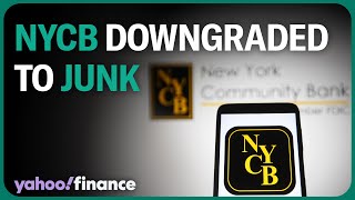 Regional bank NYCB downgraded to Junk [upl. by Treblah]