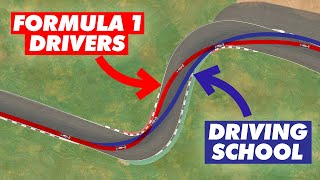 Why F1 Drivers Use WEIRD Racing Lines [upl. by Adnauq]