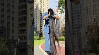 longest hair on earth😮🙊 [upl. by Hendrickson]