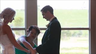 Handfasting Example Caz and Andy [upl. by Okir]