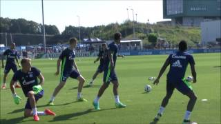 FC Schalke 04 Training 28082016 [upl. by Clinton]