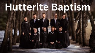 The Hutterite Baptism Process [upl. by Aimat]