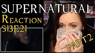 Supernatural Reaction 13x21 Part 2 DakaraJayne [upl. by Revolc]