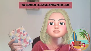 REMPLISSAGE DES ENVELOPPES DE VACANCES [upl. by Cynthie]