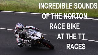 NORTON SG6 AT THE 2017 ISLE OF MAN TT RACES [upl. by Attenehs40]